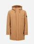Herno STRETCH SWEATER PARKA Camel PI0004UCB12642S2157