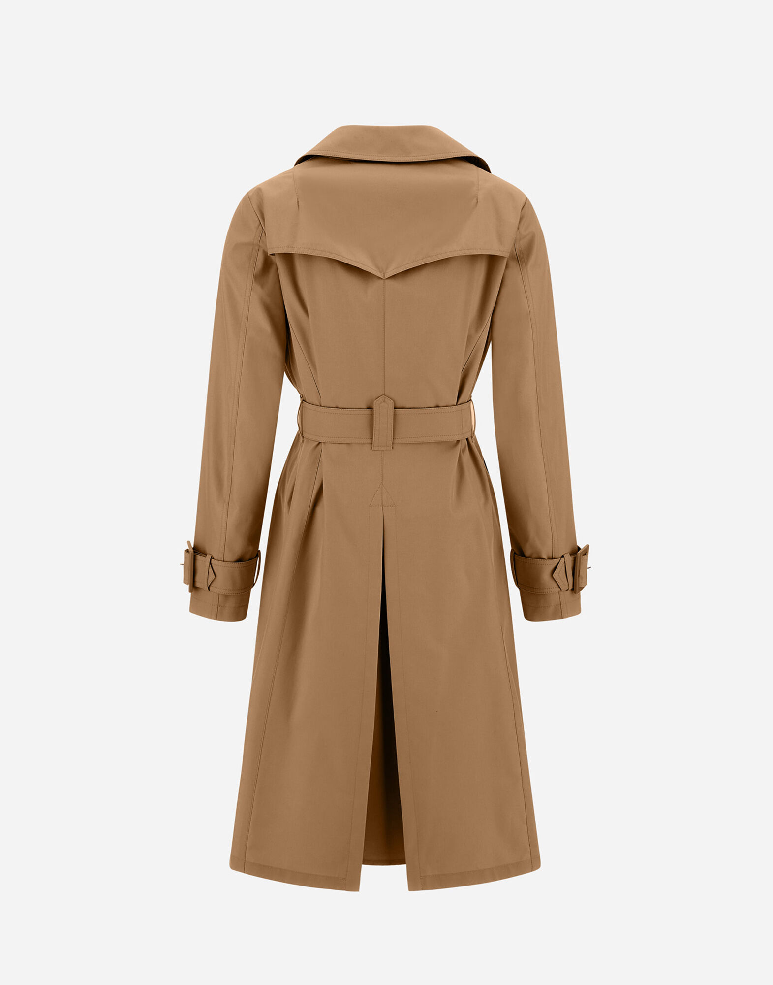 新着 IN COAT TRENCH レディース DELON キャメル MONOGRAM AND ジャケット・アウター