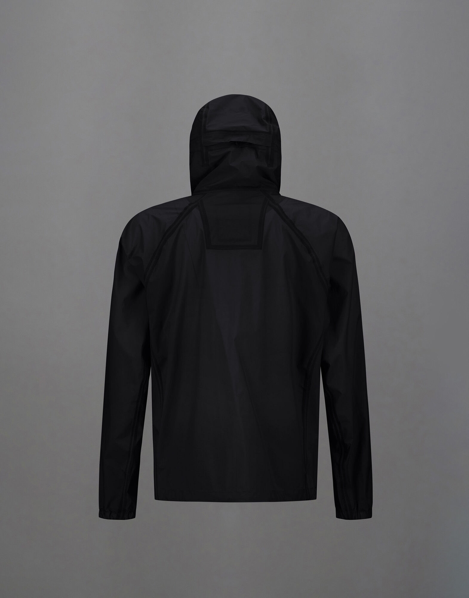 LAMINAR JACKET IN 3L TRANSLUCENT RIPSTOP in Black | Herno®
