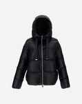 Herno NYLON ULTRALIGHT BOMBER WITH WIDE QUILTING Black PI1148D120179300