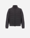 Herno RESORT JACKET IN WOOL KNICKERBOCKER Iron PI00108UR334489487