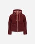Herno CARDIGAN IN COB STITCH WOOL AND NYLON ULTRALIGHT Bordeaux MP000150D700165950