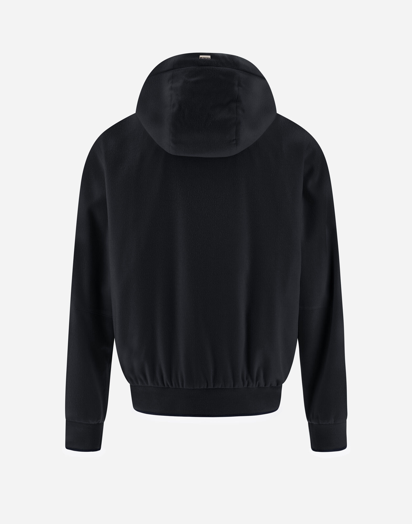 RESORT BOMBER JACKET IN CASHMERE SILK in Navy Blue for Men