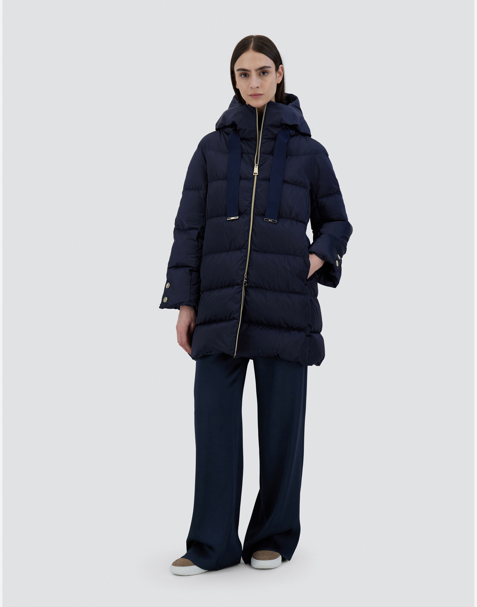 Herno blue jacket store