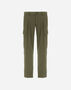 Herno LIGHT COMFORT STRETCH WOVEN CARGO TROUSERS Green PT000156U12773S7400
