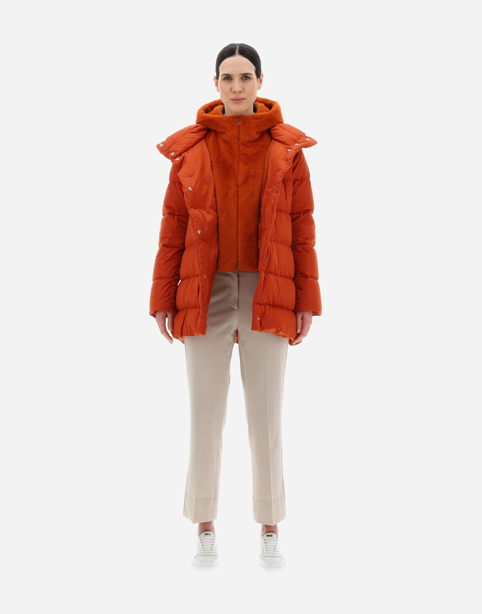 Piumino herno rosso cheap