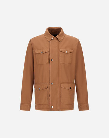 メンズ TIGRI FIELD JACKET ブラウン | Herno® (ヘルノ)