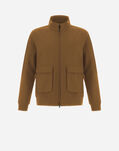 Herno LAYERS WOOL STORM BOMBER JACKET Burnt GI000410U334108098