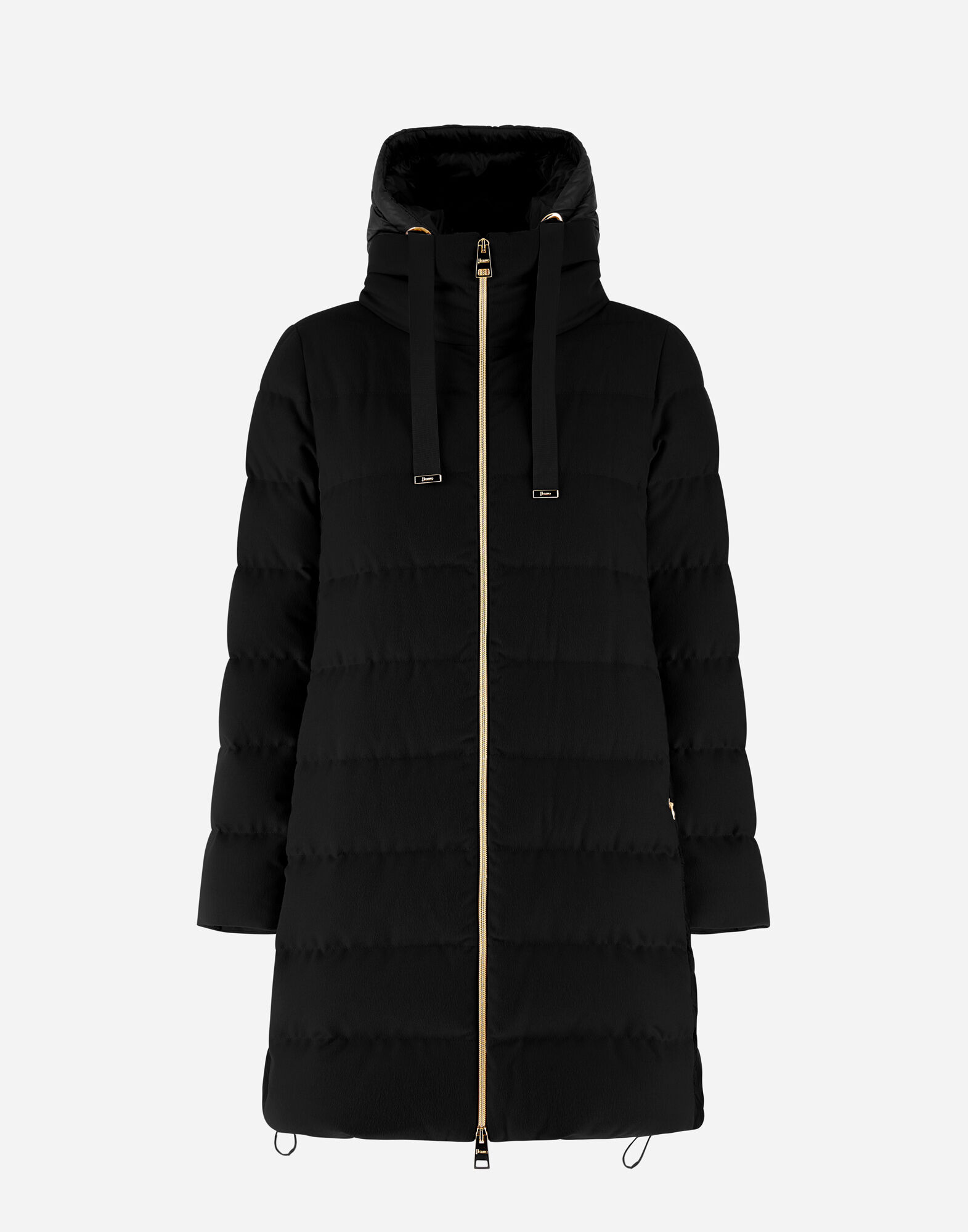 JACKET IN CASHMERE SILK AND NYLON ULTRALIGHT in Black for Women Herno