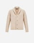Herno CARDIGAN IN MELANGE WOOLÂ BLEND Chantilly MC000204U702951985
