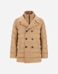 Herno PEA COAT IN NORFOLK WOOL BLEND Sand PI001271U332782000