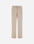 Herno MATTE CREPE SATIN TROUSERS Chantilly PT000176D127551985