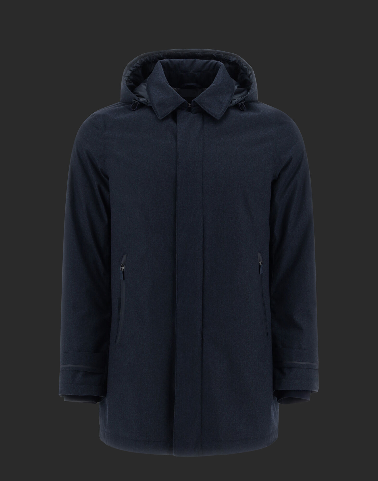 IMPERMEABILE IMBOTTITO PIUMA HERNO LAMINAR UOMO en Blue pour homme