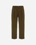 Herno TROUSERS IN WAXED TECH COTTON Military PT000131U13800Z7740