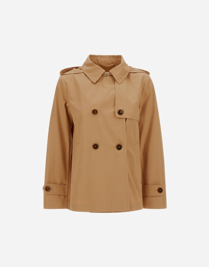 Herno PEACOAT IN DEAN Camel IM000177D132382157