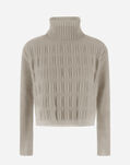 Herno RESORT SWEATER IN INFINITY 3D Ivory ML00015DR701911200