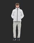 Herno LAMINAR BOMBER JACKET IN GORE-TEX INFINIUM WINDSTOPPER AND TEDDY TECH Ice PI00322UL111061250