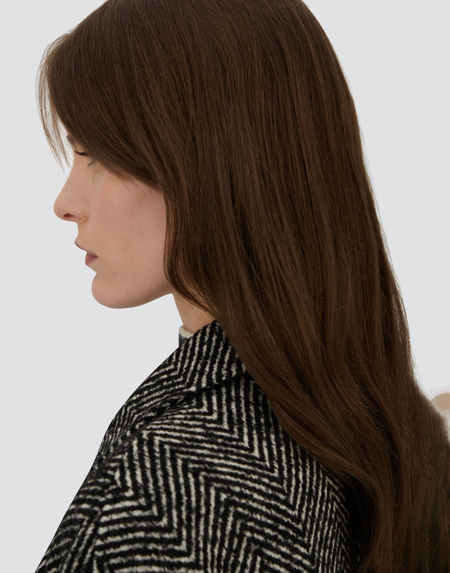 OLD HERNOヘルノ ウール ヘリンボーン コート46 イタリア製 OLD HERNOヘルノ ウール ヘリンボーン コート46 イタリア製 OLD