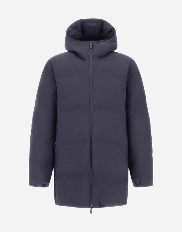 Herno LONG JACKET IN NEW IMPACT Blue PI001246U12590SZ9201