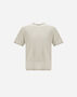 Herno PLAIN COTTON KNIT T-SHIRT Dove Grey MG000170U720972600