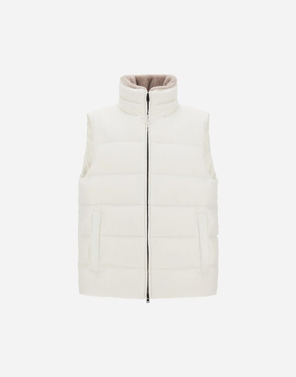 Herno ARENDELLE AND MONOGRAM GILET White PI001267U12414Z1000