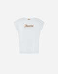 Herno T-SHIRT IN INTERLOCK JERSEY White/Brown JG000211D520091080