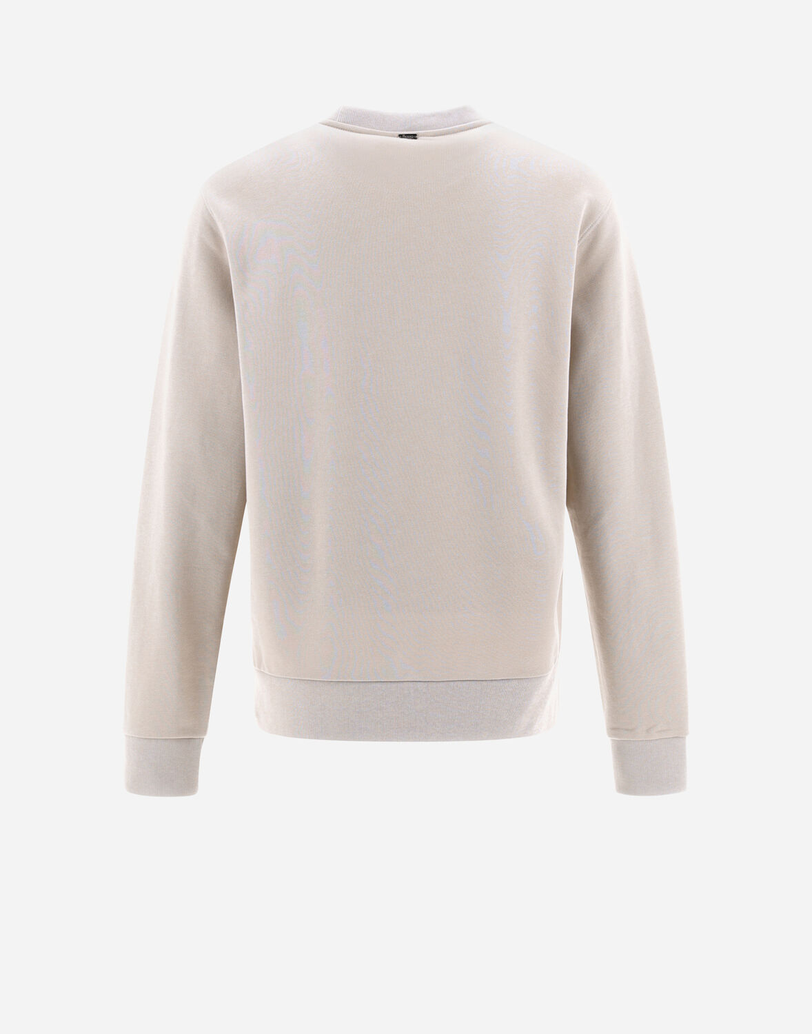 Shop Herno Sweatshirt In Cotton Sweater In Chantilly