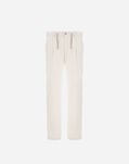 Herno RESORT TROUSERS IN CASHMERE SILK Ivory PT00037UR380871200