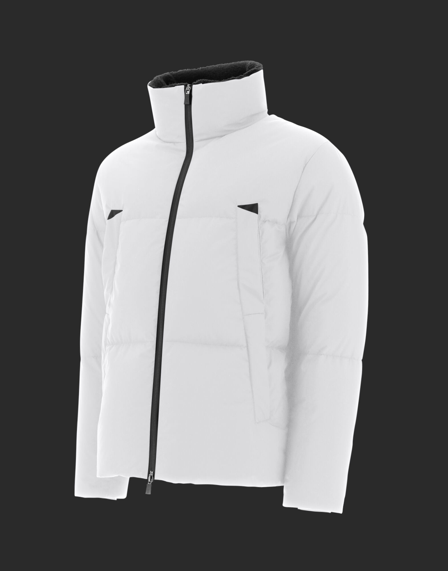 LAMINAR BOMBER JACKET IN GORE TEX INFINIUM WINDSTOPPER AND TEDDY
