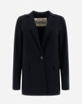 Herno BLAZER IN FIRST-ACT Black GA0001DCB13455SM029300