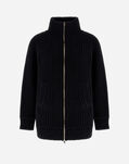 Herno CARDIGAN IN INFINITY WOOL AND NYLON ULTRALIGHT Black MP000136D700169300