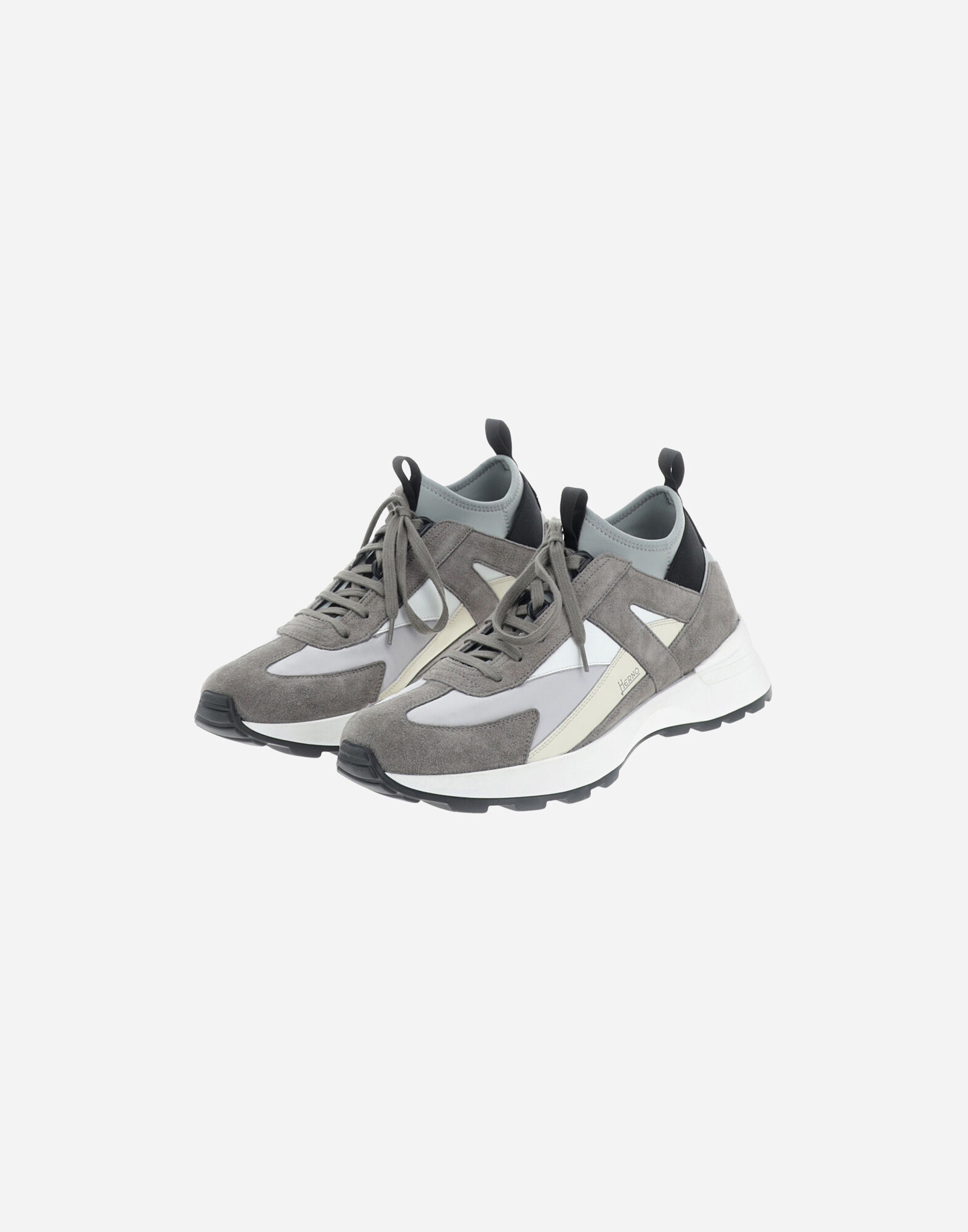 Thunder leather clearance trainers