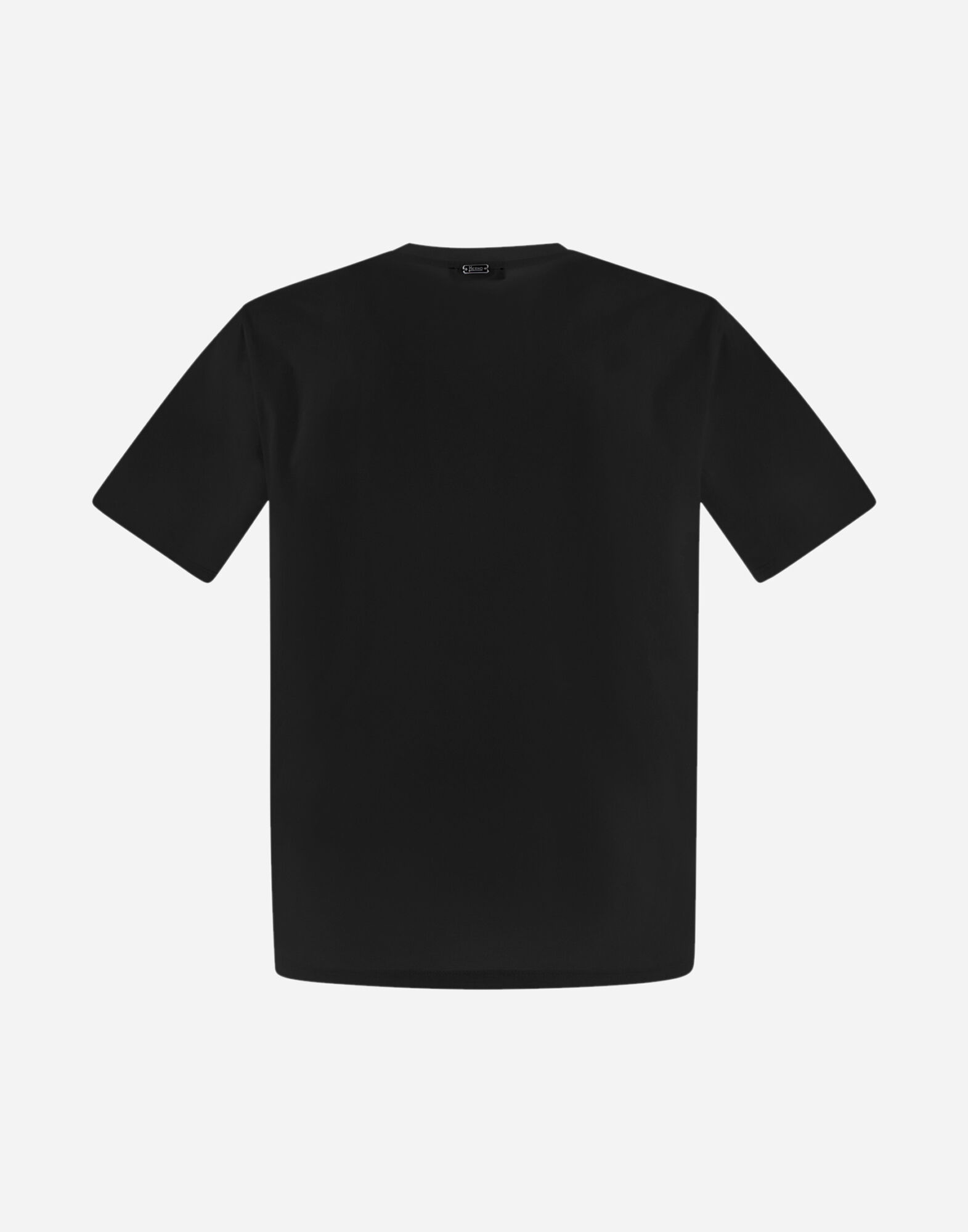 メンズ スーパーファイン コットン ストレッチ Tシャツ ブラック