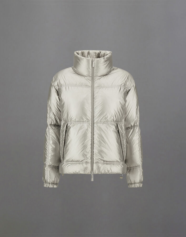 LAMINAR JACKET IN METALLIC SHIELD Herno Herno LAMINAR JACKET IN METALLIC SHIELD Silver PI00380DL128499500