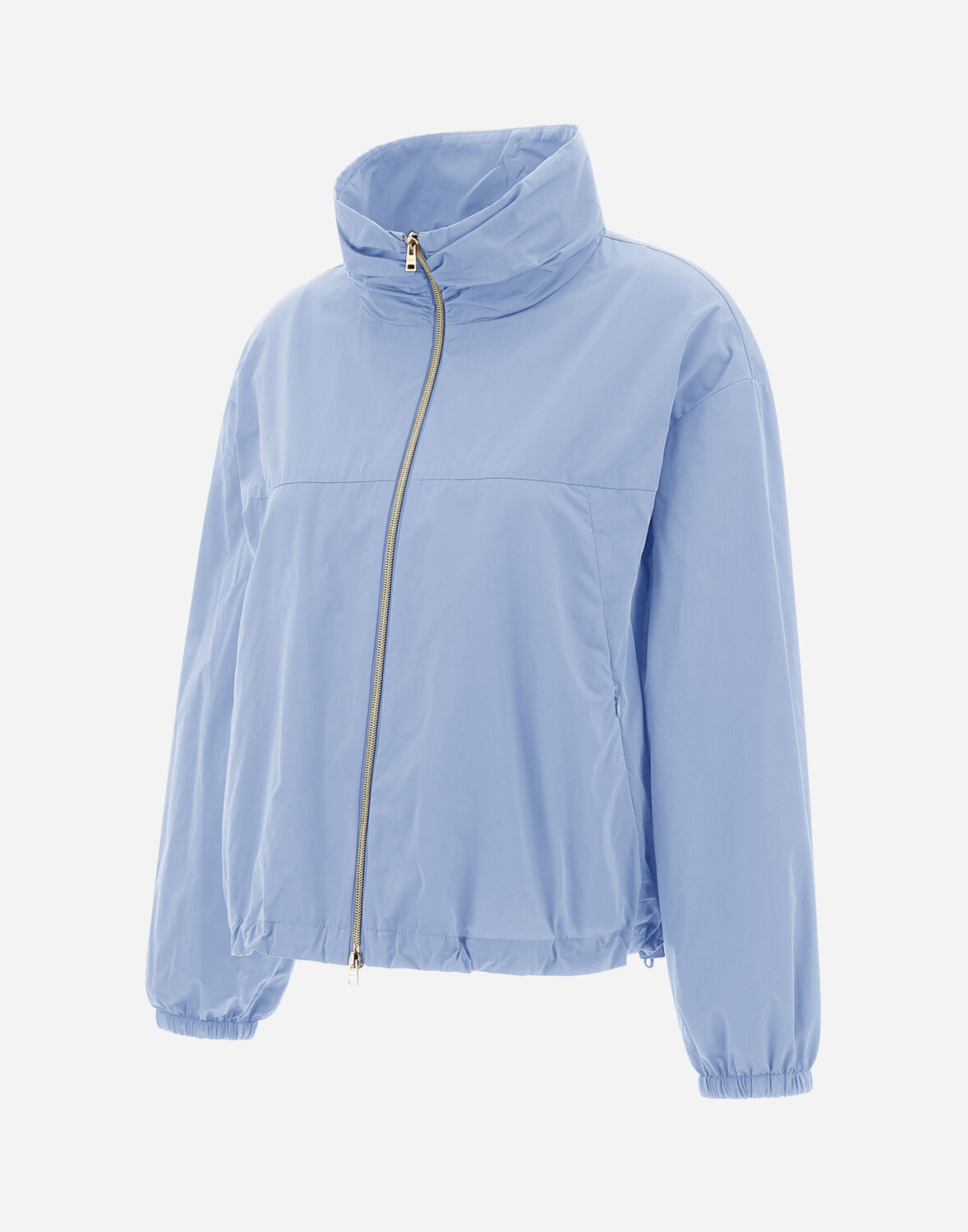 Herno New Techno Taffeta' ボンバージャケット In Light Blue