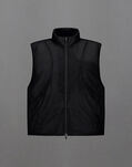 Herno LAMINAR GILET IN TRANSLUCENT RIPSTOP Black PI00365UL12812Z9300