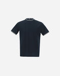 Herno RESORT SUPERFINE COTTON JERSEY T-SHIRT Navy JG003UR520169200