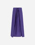 Herno GLOBE SKIRT IN ECO COTTON FEEL Purple GN000002X12667S4705