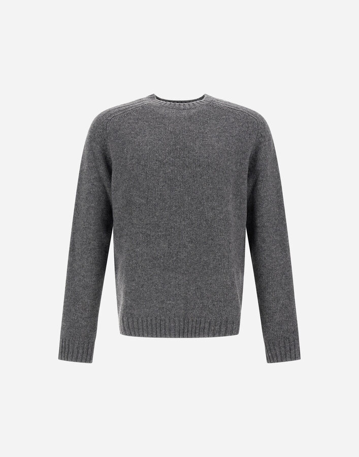 Herno SWEATER IN 100% WOOL Grey MG000187U701009460