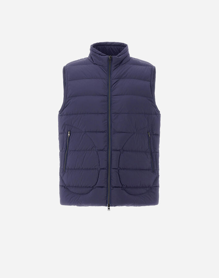 Herno IL GILET New Blue PI012ULE12456Z9202