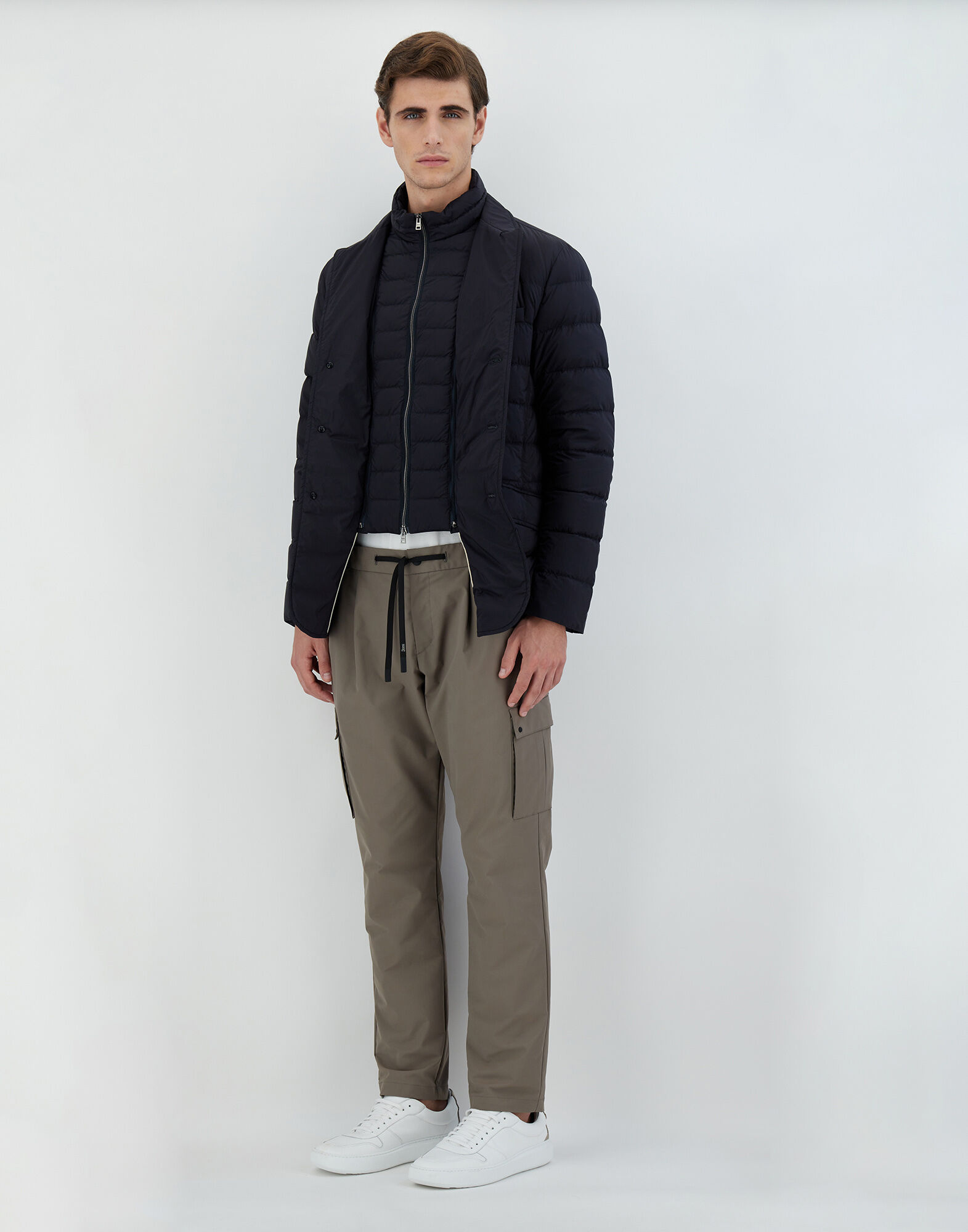 LA GIACCA in Navy for Men Herno
