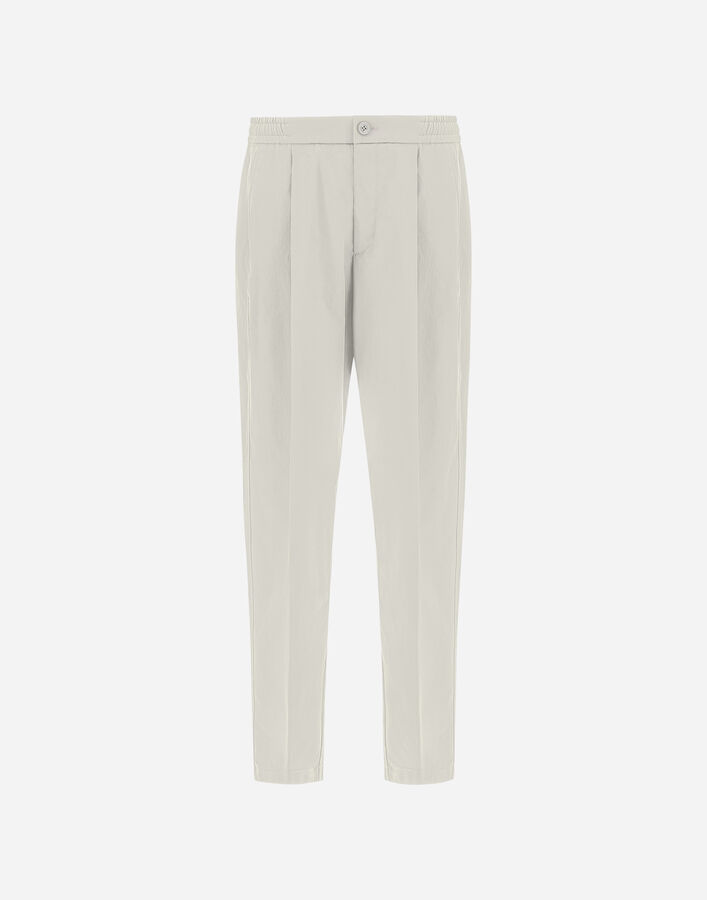 Herno COTTON FEEL TROUSERS Natural PT000128U125311100