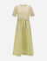 Herno DRESS IN GLAM KNIT EFFECT AND TECHNO TAFFETA Light Yellow AB000032D520563208