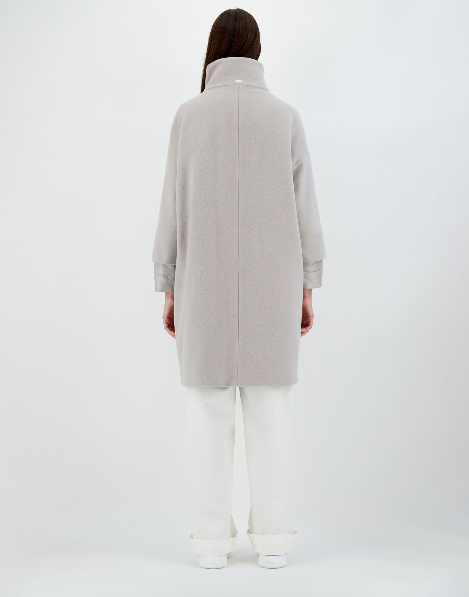 Manteau gris perle femme top