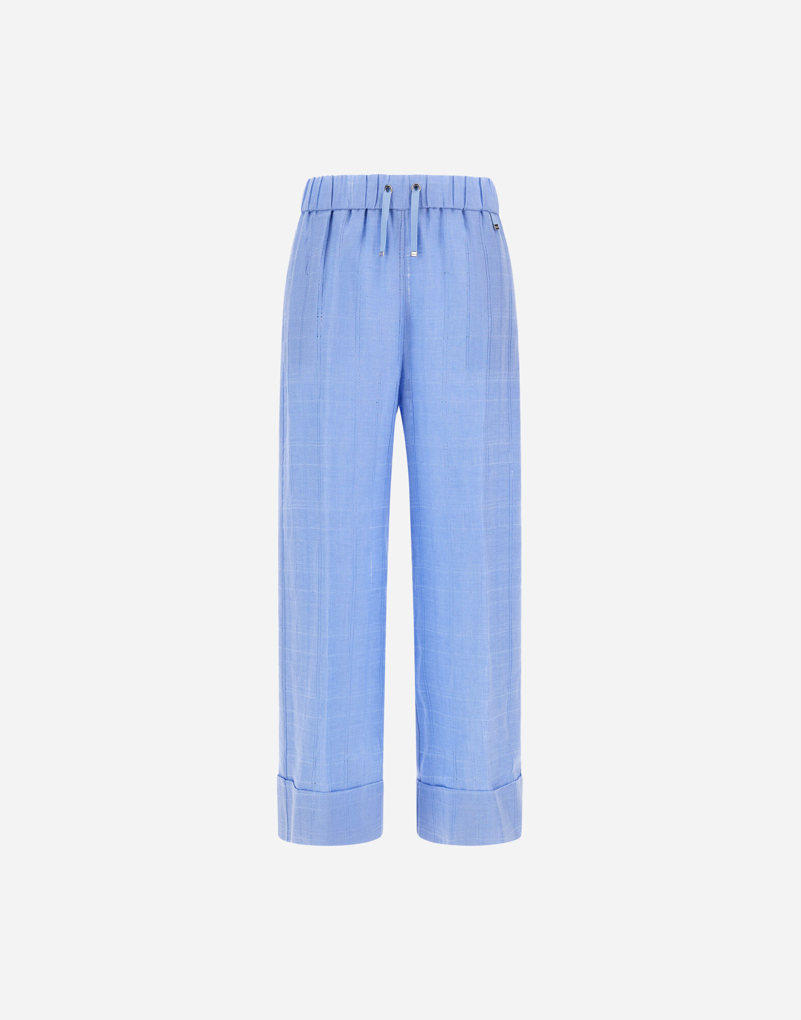国内配送【HERNO】サテン ワイドレッグ パンツ Women's Trousers | Herno®