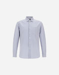 Herno SUMMER STRIPE SHACKET White/Light Blue GI000498U127041091