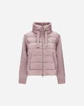 Herno RESORT JACKET IN NYLON ULTRALIGHT & KNIT Light Lilla PI00138DR12017Z4401