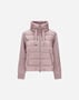 Herno RESORT JACKET IN NYLON ULTRALIGHT & KNIT Light Lilla PI00138DR12017Z4401