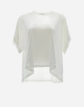 Herno T-SHIRT IN SILK JERSEY White JG000173D520391000