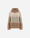 Herno RESORT TRIPLE YARN CAPE Chantilly MC00014DR701041985